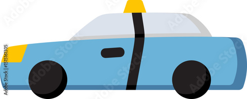 Taxi Flat Icon