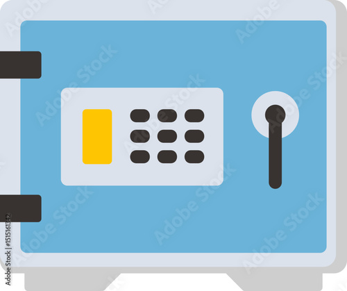 Safe Box Flat Icon