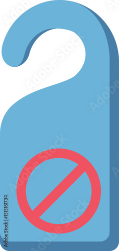 Do Not Disturb Flat Icon