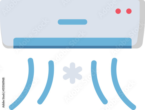 Air Conditioner Flat Icon