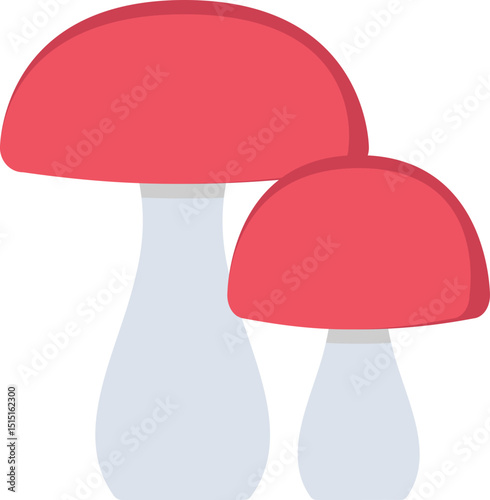 Mushroom Flat Icon