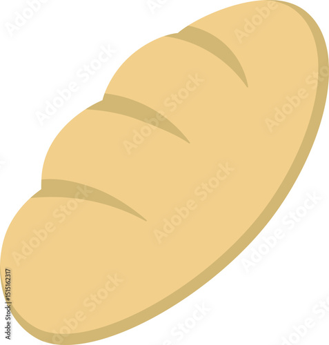 Bread Flat Icon