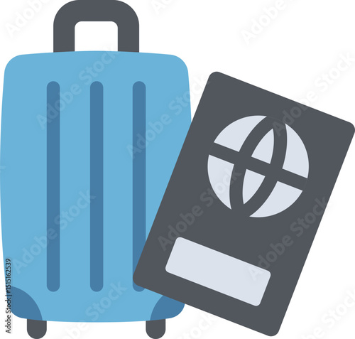 Traveling Flat Icon
