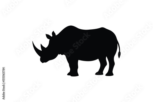 rhinoceros-silhutte-vector-art-illustration-on-whi.eps