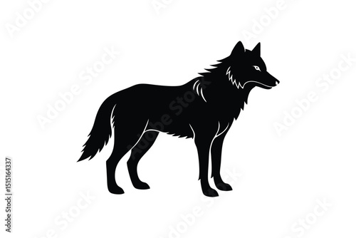 wolf-silhutte-vector-art-illustration-on-white-bag (1).eps
