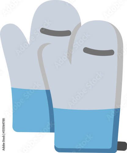 Mitts Flat Icon