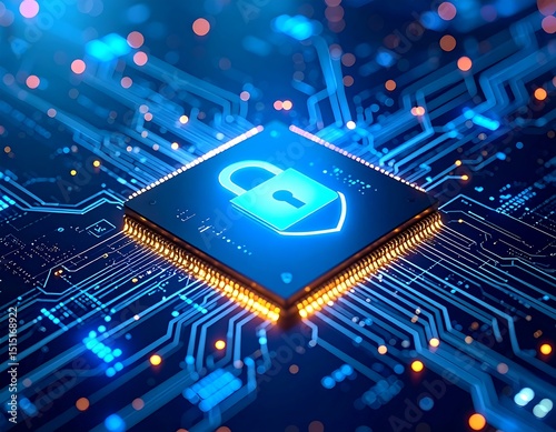 Circuit board with security lock (1)
