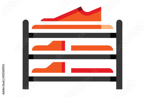 shelf with shelves
