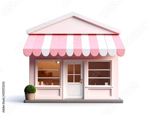 Cute pink shopfront