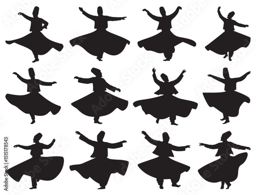 SUFI DANCE SILHOUETTE