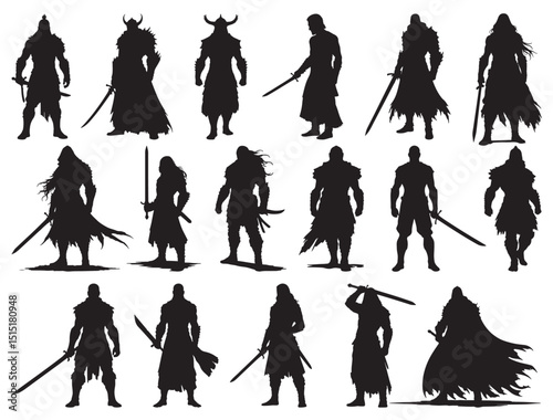 WARRIORS SILHOUETTE