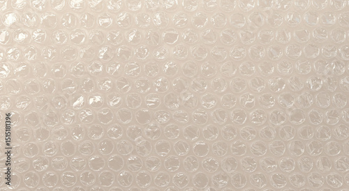 Bubble wrap texture background for packaging material protection and fragile items safe delivery concept