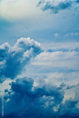 An intentionally soft-focus image of a dramatic sky with evocative clouds, designed as a subtle backdrop for creatives—allowing foreground elements in web or media projects to take center stage