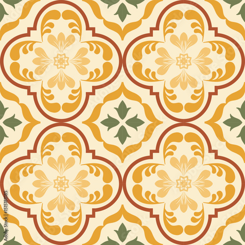 , minimal abstract, earth tone seamless tile, art deco vector pattern seamless floral pattern