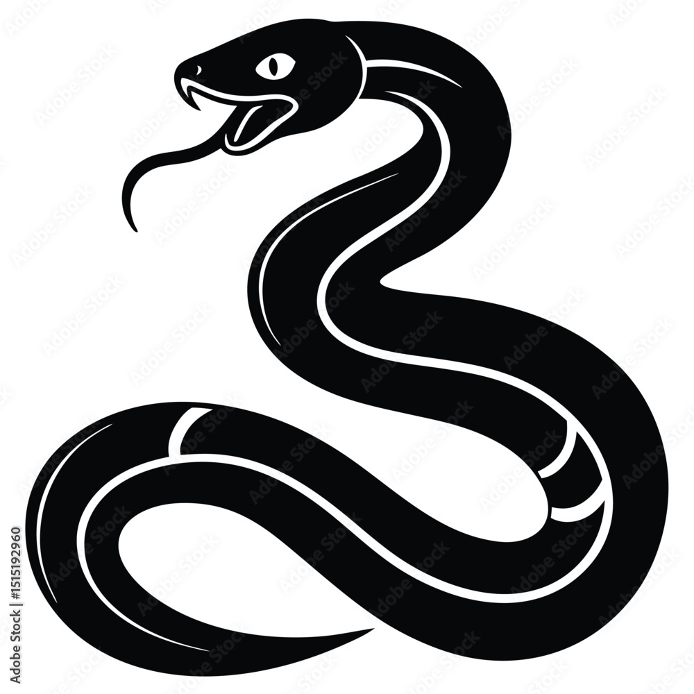 Fototapeta premium snake vector