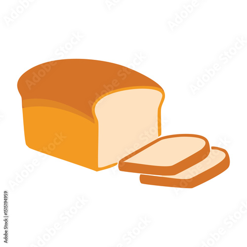 Bread Loaf and Slice Icon