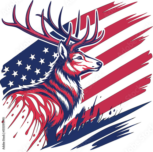 american flag 4th of july and vector file 