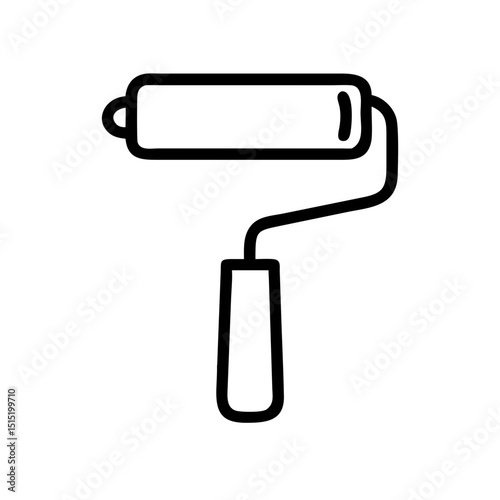 Painting roller tool for home renovation projects  