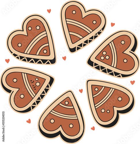 gingerbread cookie set