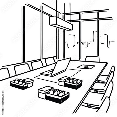 sketch of a house