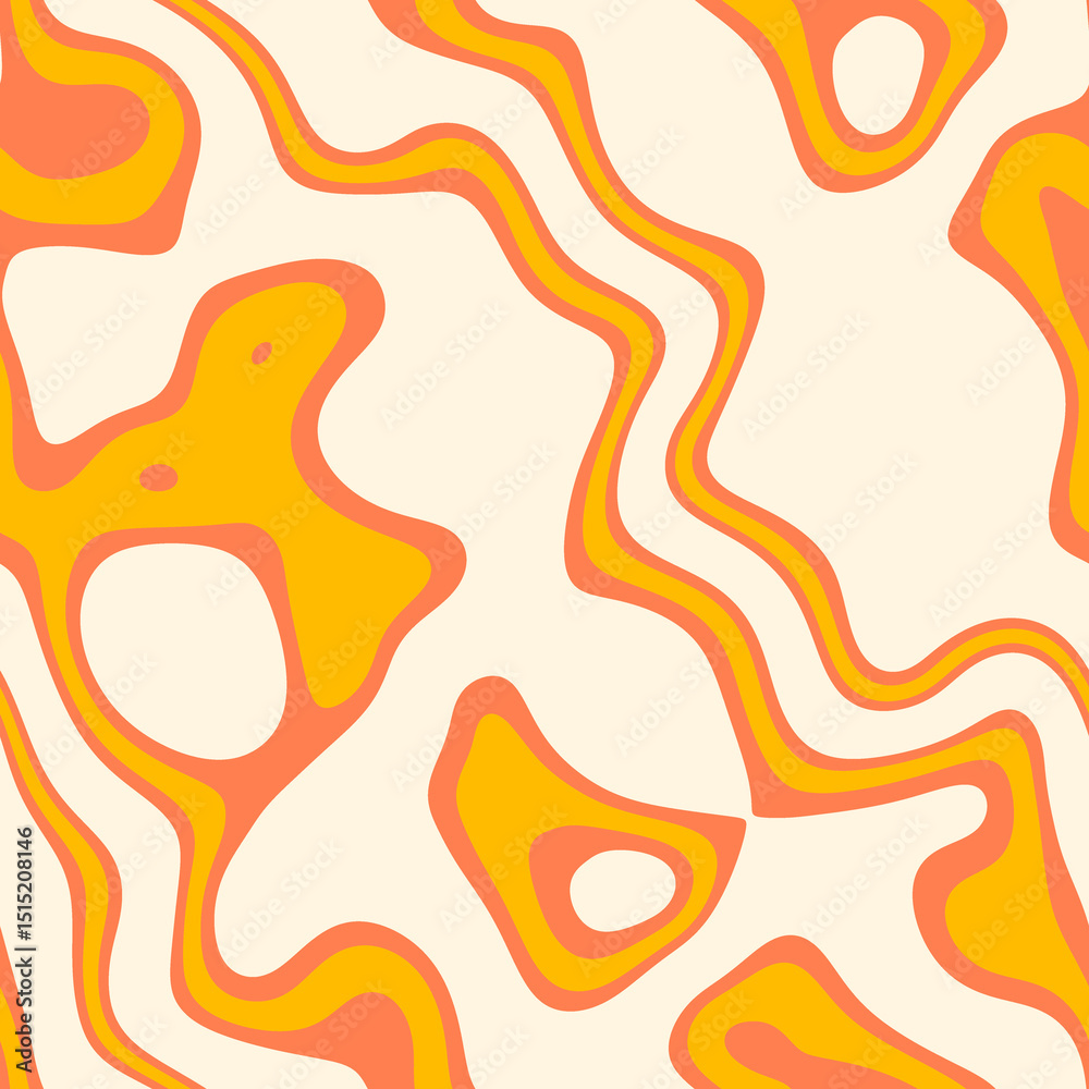 Seamless Abstract Wavy Patterns Set – High Resolution, Tileable Backgrounds.