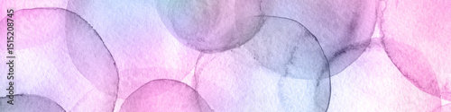 Abstract colorful background, violet artistic watercolor texture