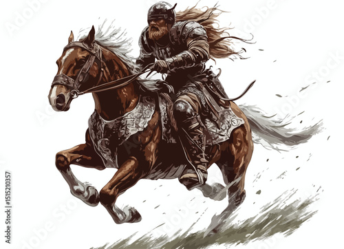 warrior vector art