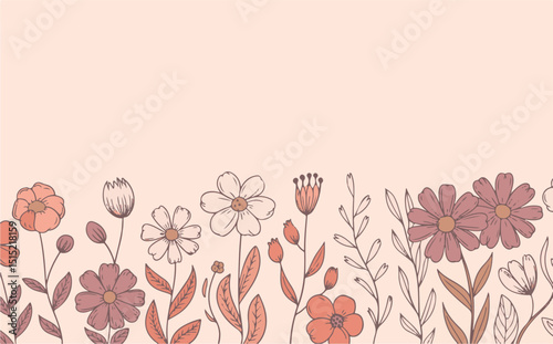abstract floral background
