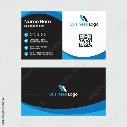 Unique business card template
