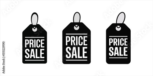 set of price tags