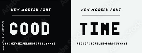 modern stylish capital alphabet letter logo design