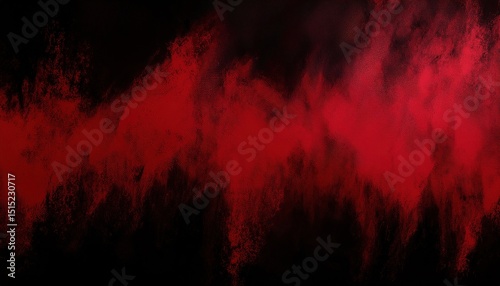 dark red and black abstract textured background with bold brushstroke gradient and subtle canvas grain, ideal for horror theme, grunge design, dramatic poster, or edgy digital branding

