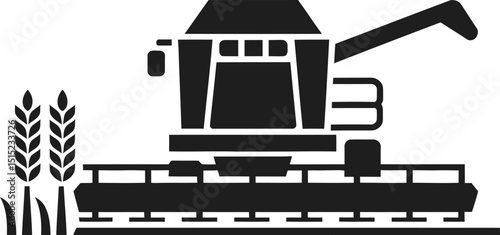 Combine Harvester Icon