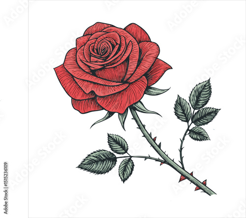 ROSE VECTOR.
