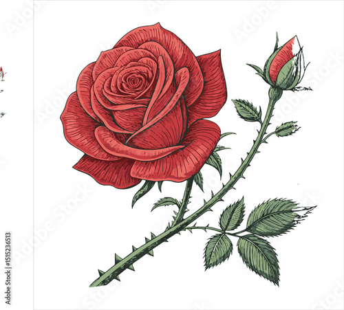 ROSE VECTOR.