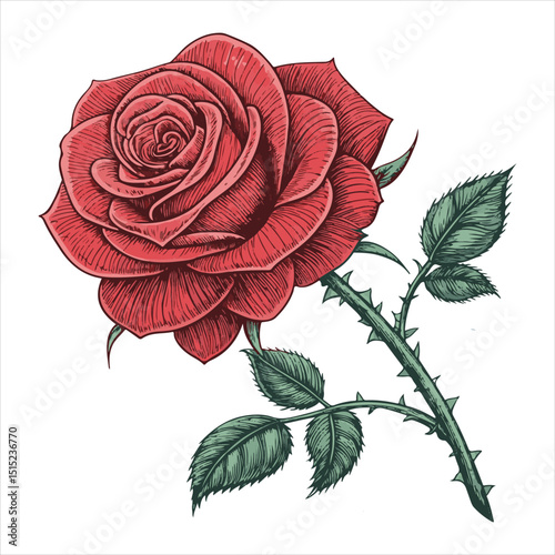 ROSE VECTOR.