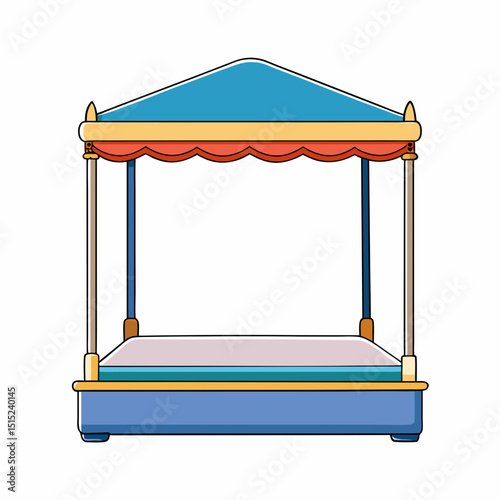 playground equipment isolated on white