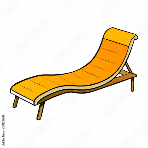 Fototapeta Naklejka Na Ścianę i Meble -  vector illustration of a chair