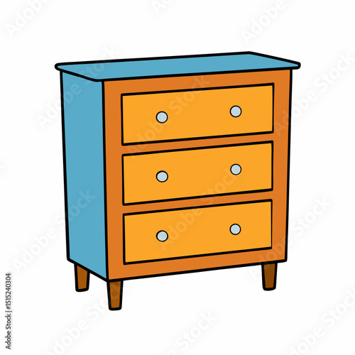 wooden chest of drawers