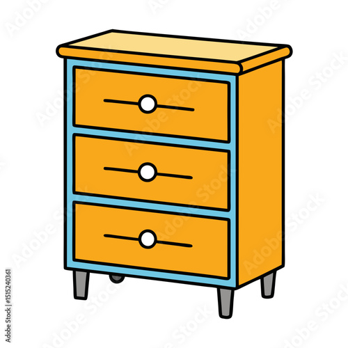 wooden chest of drawers