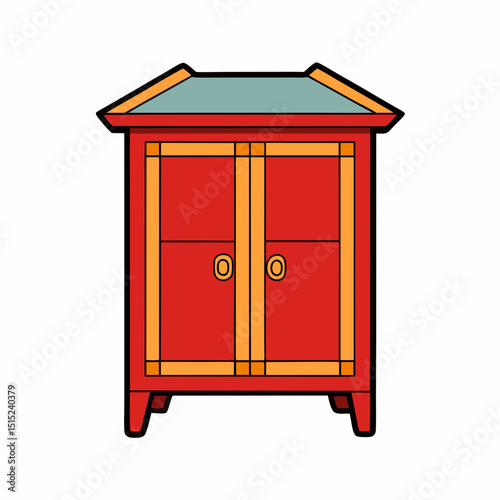 vector illustration of furniture