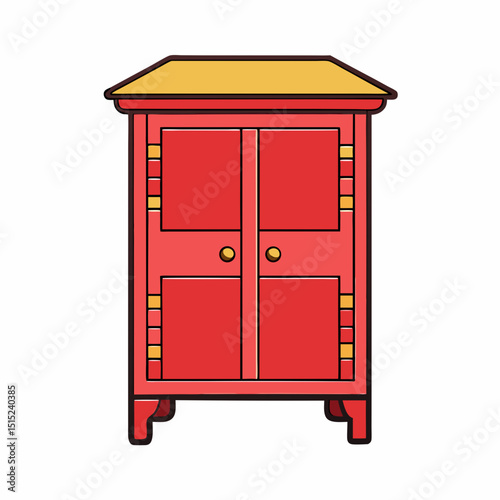 vector illustration of furniture