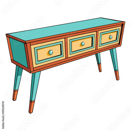 old wooden table