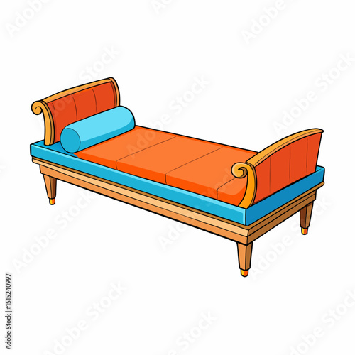 bed with pillows