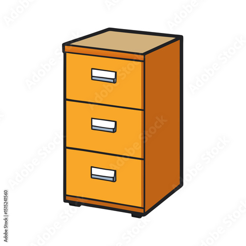 wooden cabinet with drawers