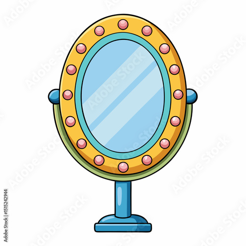 blue and white frame