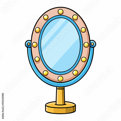 porthole with blue sky