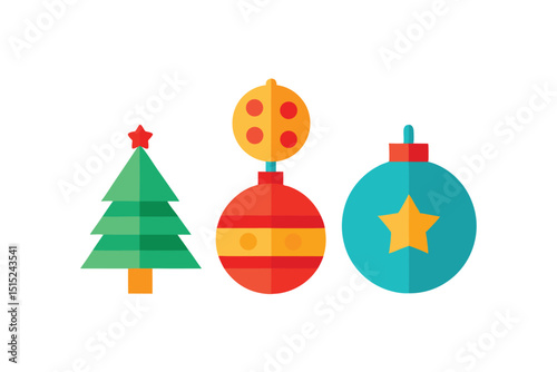 christmas tree with balls