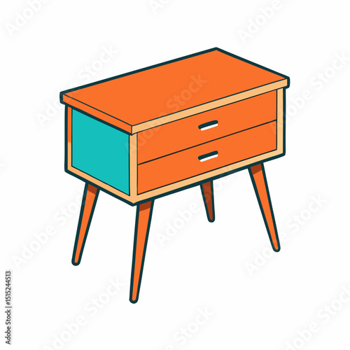 old wooden table