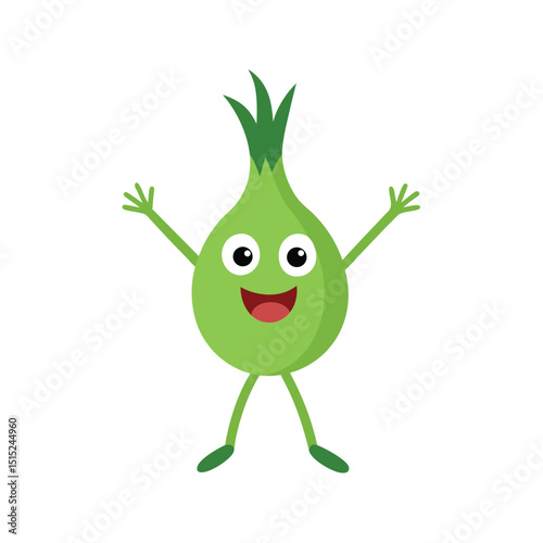 funny green excited